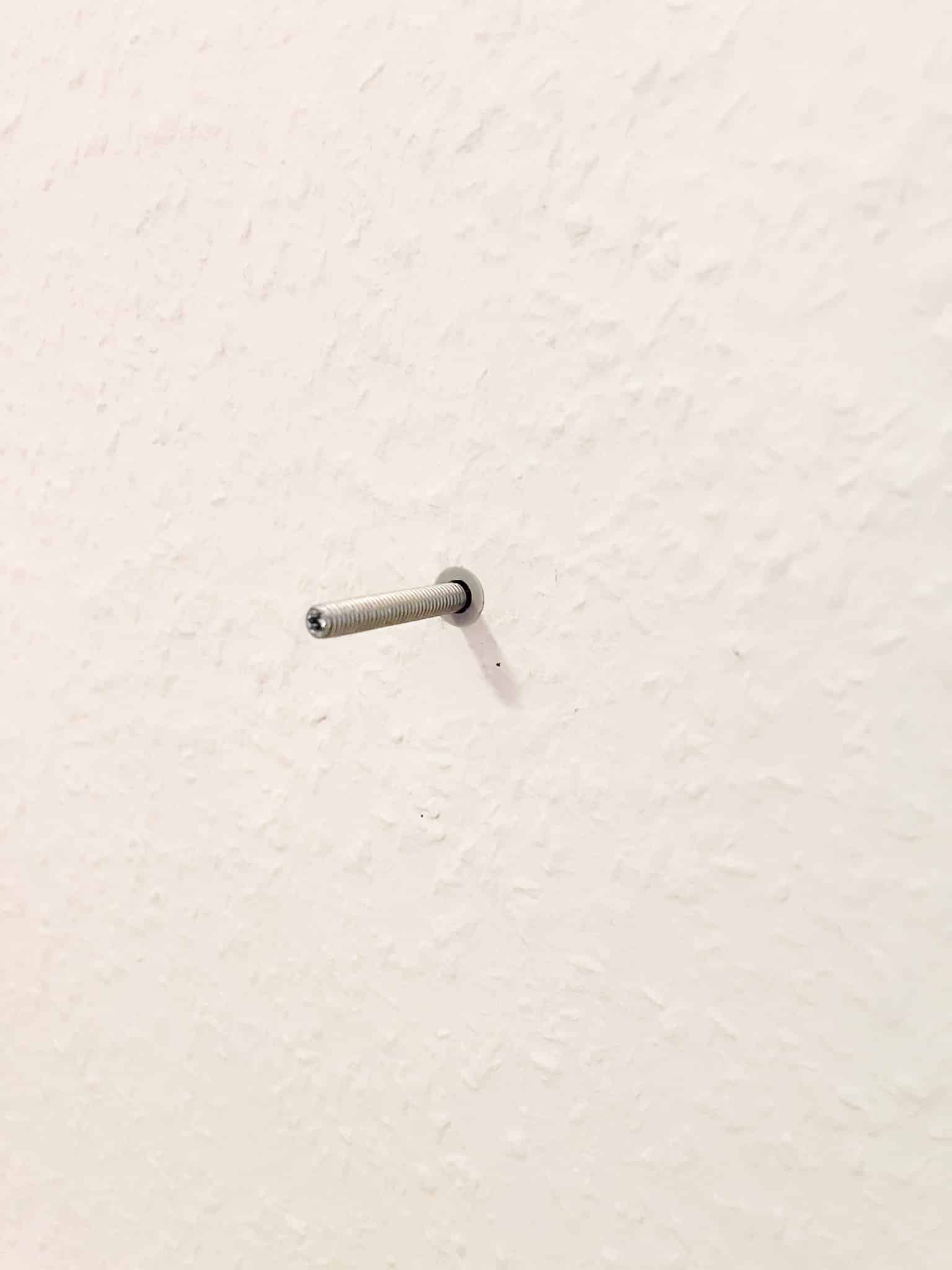 Stockschraube korrekt eingedreht – nur Feingewinde sichtbar