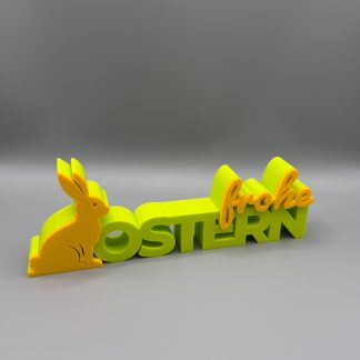 3D-Schriftzug „Frohe Ostern“ – Deko zum Hinstellen
