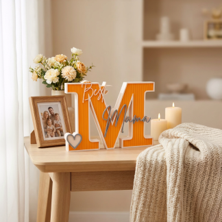 3D-Schriftzug „Beste Mama“ – Deko zum Hinstellen